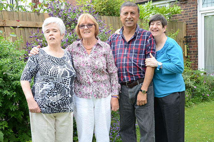 Ealing Shared Lives: Christine and Joe Lyons cared for Jane and Elspeth for two decades