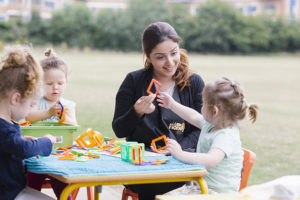 Apprentice Syeda is training as a nursery nurse, with the help of Ealing Apprenticeship Network