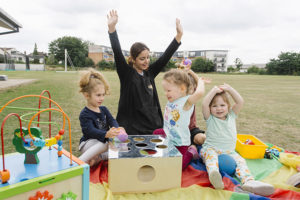 Apprentice Syeda is training as a nursery nurse, with the help of Ealing Apprenticeship Network