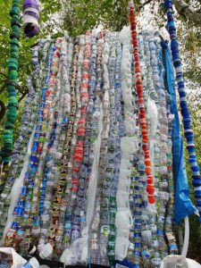 The Message in a Bottle sculpture
