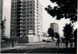 South Acton under construction in the 1970s