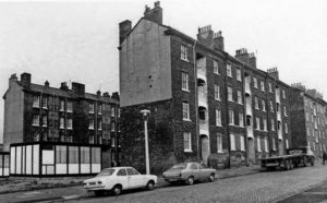 St Martin's Cottages, which were demolished in the 1970s