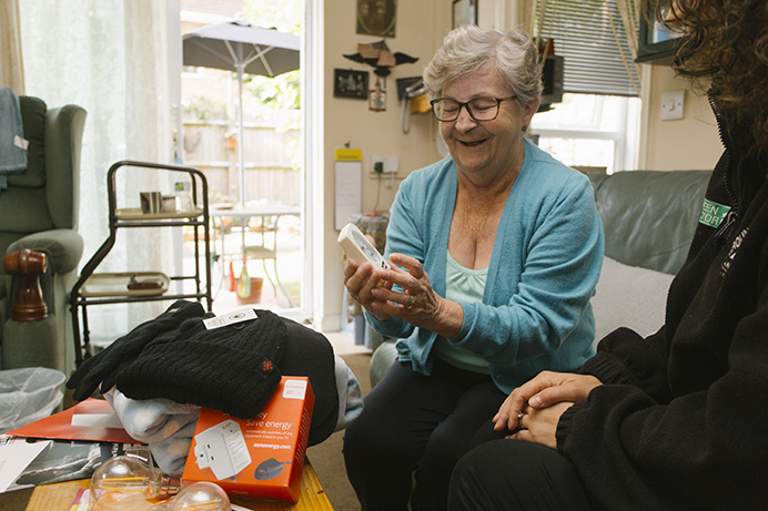 Mary Pio had a visit from a Green Doctor thanks to Healthy Homes Ealing