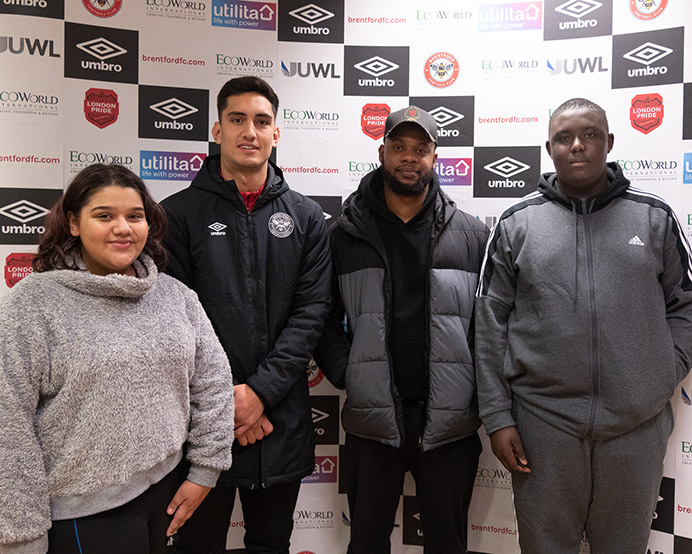 Westside Radio DJ workshop for young carers through Brentford FC CST