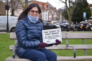 AOK benches, aimed at creating a safe space for people to go