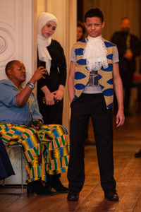 Youth fashion show at Gunnersbury Park Museum. Photograph by Jayne Lloyd.