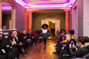 Youth fashion show at Gunnersbury Park Museum. Photograph by Jayne Lloyd.
