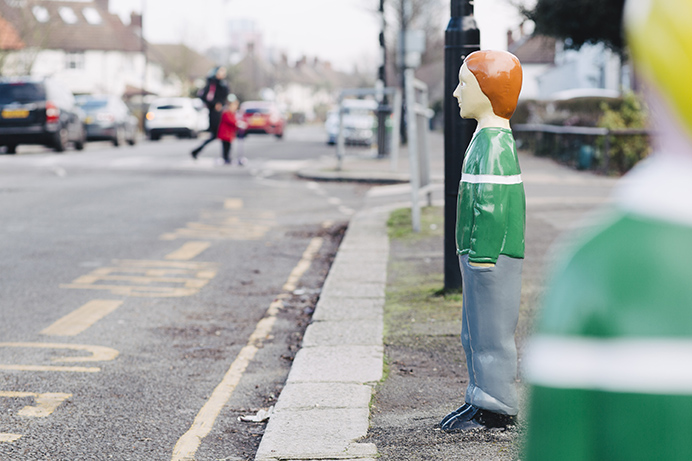 West Acton Primary School bollards