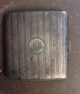 Harold Medlicott's cigarette case