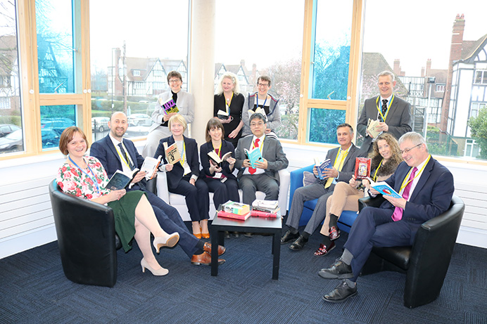 World Book Day - high school headteachers reading books