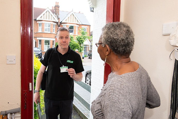 Healthy Homes Ealing - visit from a green doctor