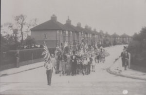 VE Day street parade