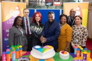 Celebrity couple Carrie and David Grant helped to officially announce Adopt London at the Assembly Halls, Islington.
