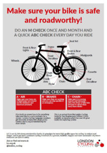 London Cycling Campaign ABC bike checks