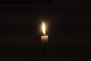 Memorial candle