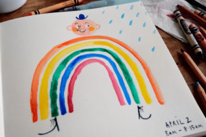 Rainbow painting