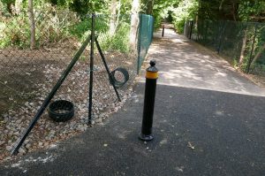 Pitshanger Park new cycle path