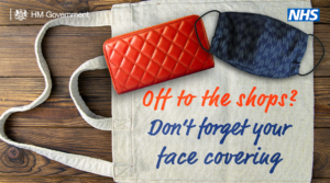 face covering in shops