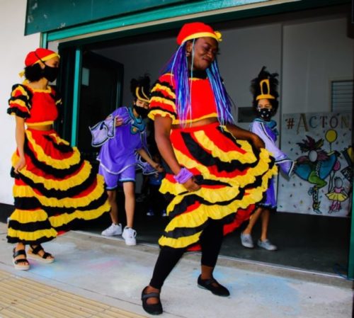 Carnival dancers