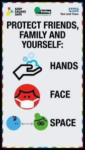 COVID-19: Hands, face, space advice