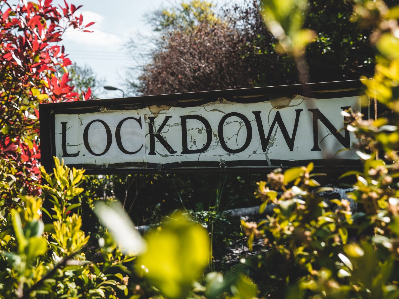 Lockdown sign