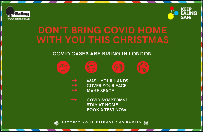 Don't bring COVID home with you this Christmas