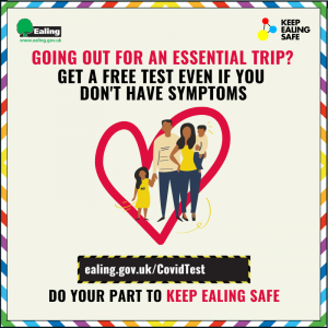 Free COVID-19 test for essential travel