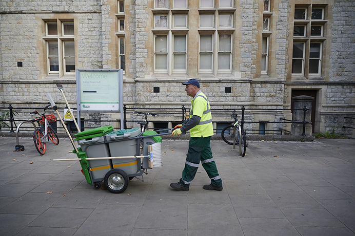 Greener Ealing street cleaning