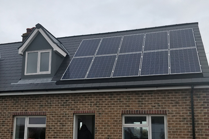Nottingham Energiespring project - solar roof