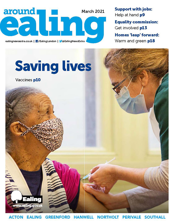 Around Ealing magazine March 2021