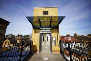 New lift at Hanwell Station