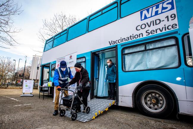 Vaccination bus