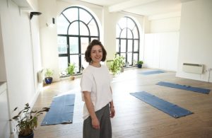 Clara in Yoga West Studio