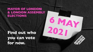Mayor of London elections 6 May 2021