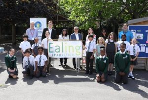 Sadiq Khan visits West Acton Primary School