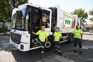 Greener Ealing recycling truck