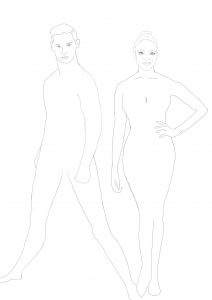 Oti and Marius sketch for competition