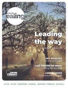 Front of Around Ealing magazine spring edition