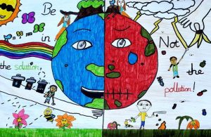 Truck art competition winner Rida, aged 12