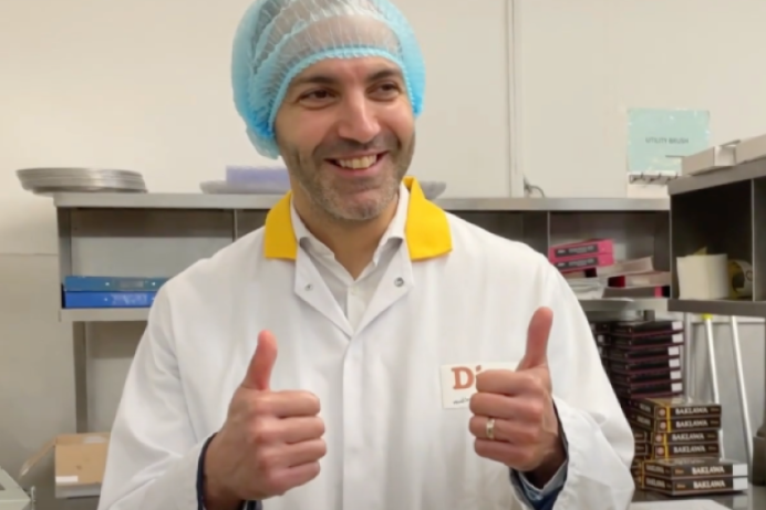 Councillor Bassam Mahfouz visits Dina Foods