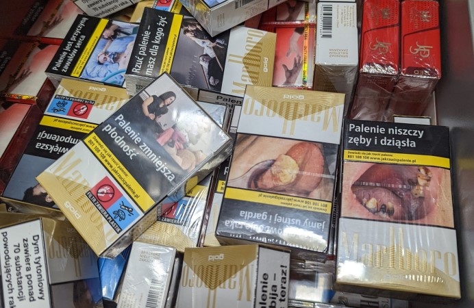 Illegal cigarettes