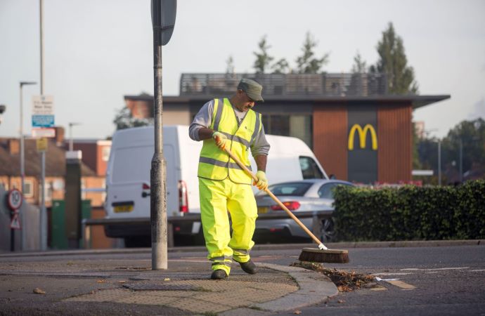 Greener Ealing sweeper