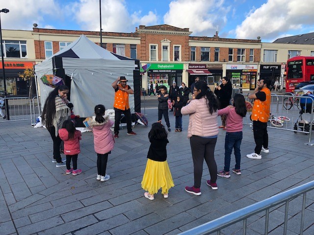 Interactive Bollywood Performance in southall