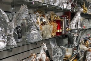Fake or counterfeit items on sale some in a shop