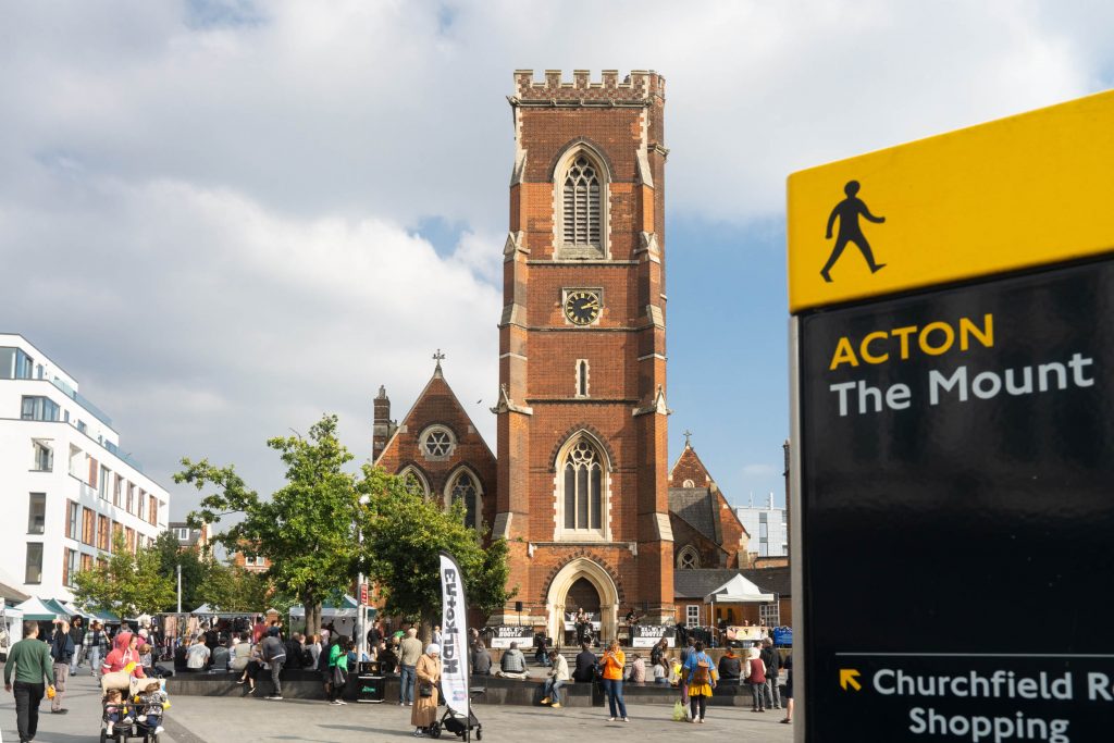 Church and Market on Acton Mount