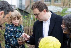 Child with Cllr Mason