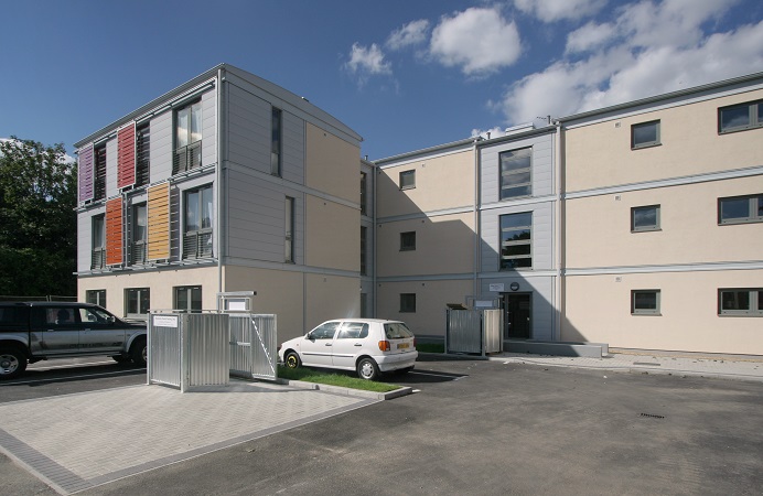 Front view of Chris Payne House in Hanwell