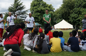 Children at Ealing's first Tree Festival hear from TRees for Cities staff