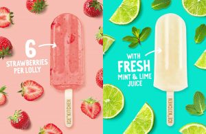 Gourmet ice lollies Ice Kitchen