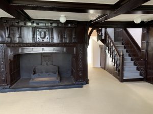 Fireplace and Stairwell at Southall Manor House